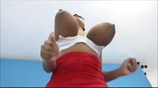 Addım bacım mənim böyük sikimdən həzz alır