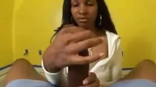 Kiçik döşlər və seks ilə qara