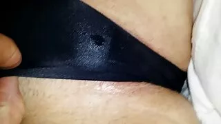 Seksual babe sikə minir və qaymaq alır